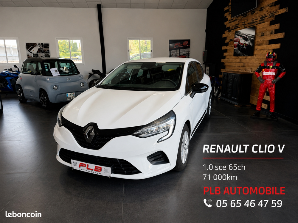 Clio V 1.0 SCE 65CH BUSINESS PLB AUTO 2020 occasion 12000 RODEZ