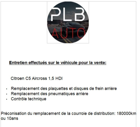 C5 aircross BLUEHDI 130CH PLB AUTO 2019 occasion 12000 RODEZ