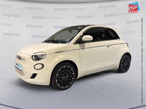Fiat 500 e 118ch Icône Plus (step1) 2021 Tpano GPS 2022 occasion Franois 25770