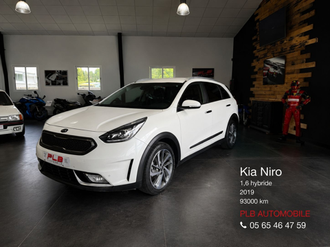 Kia Niro 1.6 GDI 105CH + ELECTRIQUE 43.5CH DCT6 2019 occasion RODEZ 12000