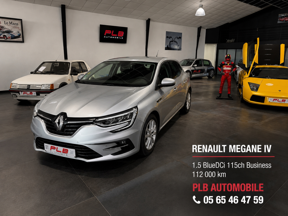 Megane IV 1.5 BLUE DCI 115CH BUSINESS PLB AUTO 2021 occasion 12000 RODEZ