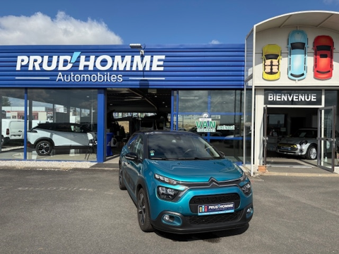 Citro&euml;n C3 1.2 PURETECH 110CH S&S SHINE PACK EAT6 + BOITIER FLEX FUEL 2020 occasion Puymoyen 16400