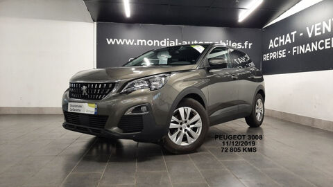 Peugeot 3008 1.5 BLUEHDI 130CH E6.C ACTIVE BUSINESS S&S 6CV 2019 occasion Warcq 08000