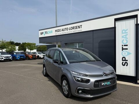 Citro&euml;n Grand C4 Spacetourer BlueHDi 130 Feel EAT8 / CAMERA RECUL / ATTELAGE / ROUE DE SE 2021 occasion Caudan 56850