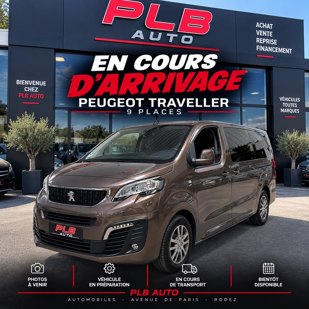 Traveller TRAVELLER EXPERT 1.5 BLUEHDI 120CH LONG BUSINESS 9 PLACES 2019 occasion 12000 RODEZ