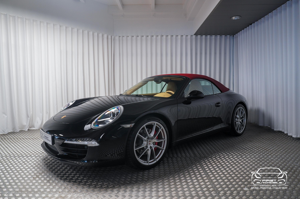 911 (991) CARRERA S CABRIOLET PDK 3.8L 400CV FAIBLE KM 2012 occasion 67550 Vendenheim