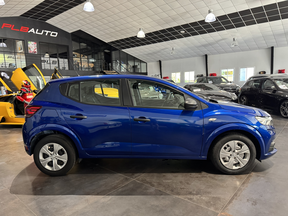 Sandero 1.0 SCE 65CH ESSENTIAL 02/2022 6 500 KM 1*MAIN PLB AUTO 2022 occasion 12000 RODEZ