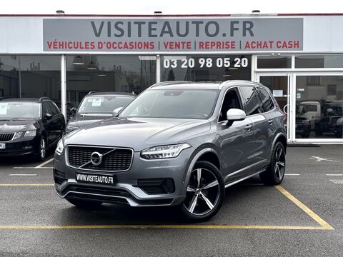 Volvo XC90 T8 TWIN ENGINE 303 + 87CH R-DESIGN GEARTRONIC 7 PLACES HARMA 2019 occasion La Madeleine 59110