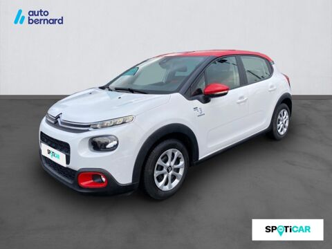 Citroën C3 BlueHDi 100ch Graphic S&S E6.d-TEMP BVM5 2019 occasion Charleville-Mézières 08000