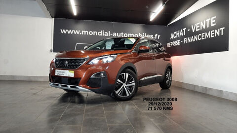 Peugeot 3008 1.5 BLUEHDI 130CH S&S ALLURE BUSINESS 2020 occasion Warcq 08000