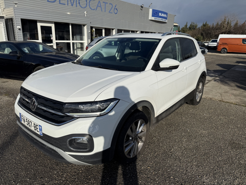 Volkswagen T-Cross 1.0 TSI 110CH CARAT 2020 occasion Les Tourrettes 26740