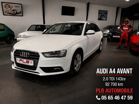 Audi A4 2.0 TDI 143CH 2013 occasion RODEZ 12000