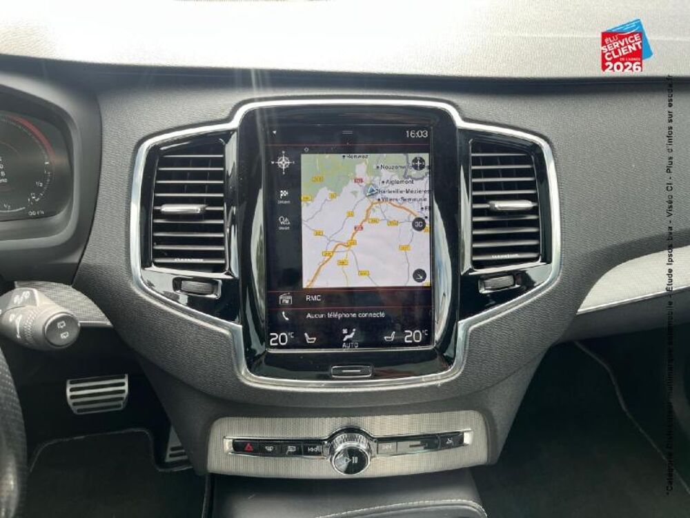 XC90 T8 Twin Engine 320 + 87ch R-Design Geartronic 7 places 2016 occasion 08000 Charleville-M&eacute;zi&egrave;res