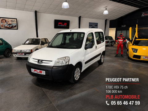 Annonce voiture Peugeot Partner 6990 €