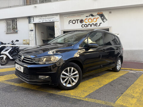 Volkswagen Touran 1.6 TDI 110CH BLUEMOTION TECHNOLOGY FAP CONFORTLINE 7 PLACES 2016 occasion Cannes 06400
