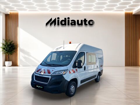 Peugeot Boxer 335 L2H2 2.2 BlueHDi S&S 140ch Asphalt 2022 occasion Vernouillet 28500