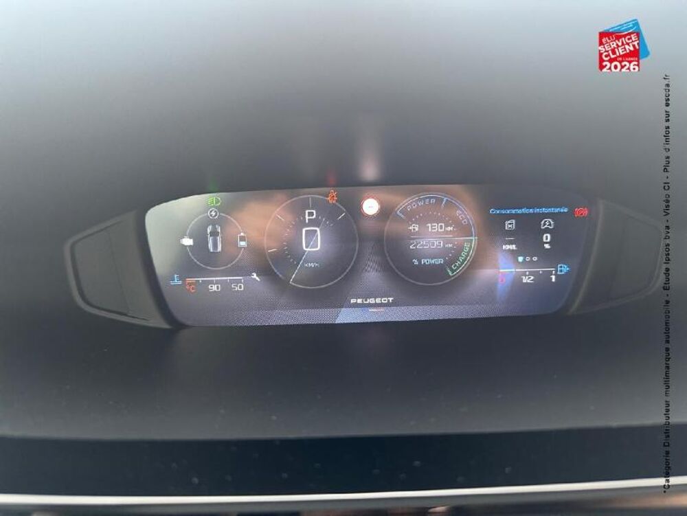 308 1.2 Hybrid 136ch GT e-DCS6 Camera GPS CarPlay 2025 occasion 25770 Franois