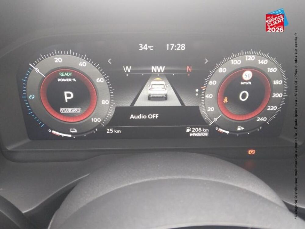 X-Trail e-Power 204ch N-Connecta 2025 2026 occasion 21000 Dijon