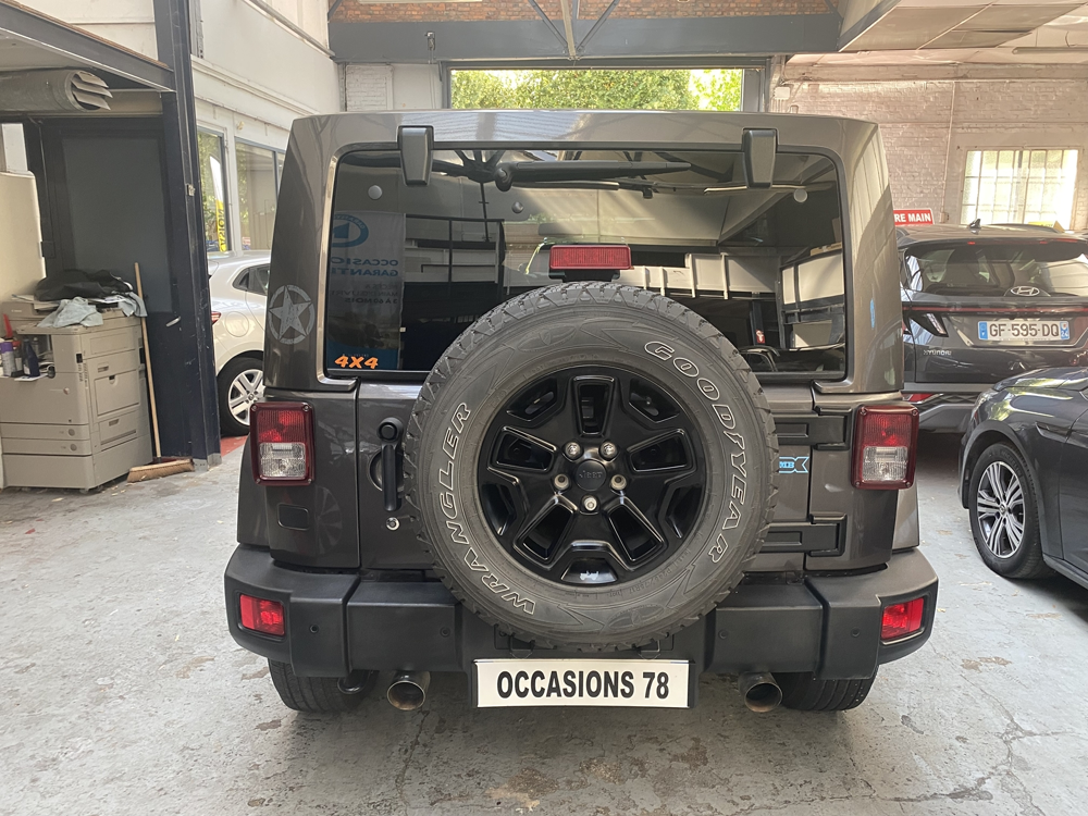 Wrangler 3.6 V6 284CH SAHARA BVA ENTIEREMENT DECOUVRABLE + 4 ROUES HI 2017 occasion 78800 HOUILLES