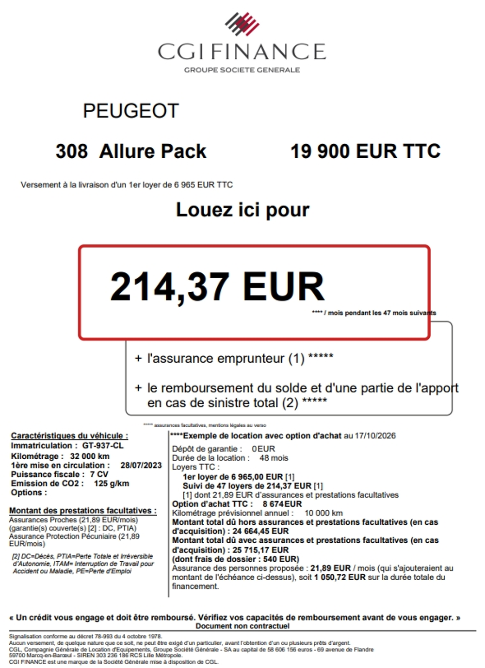 308 1.2 PURETECH 130CH S&S ALLURE PACK 2023 occasion 63200 Malauzat