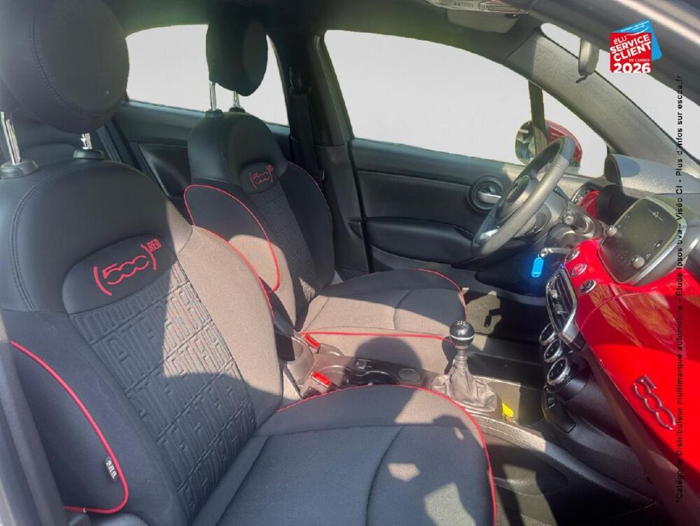 500 X 1.0 FireFly Turbo T3 120ch Red 2022 occasion 68110 Illzach