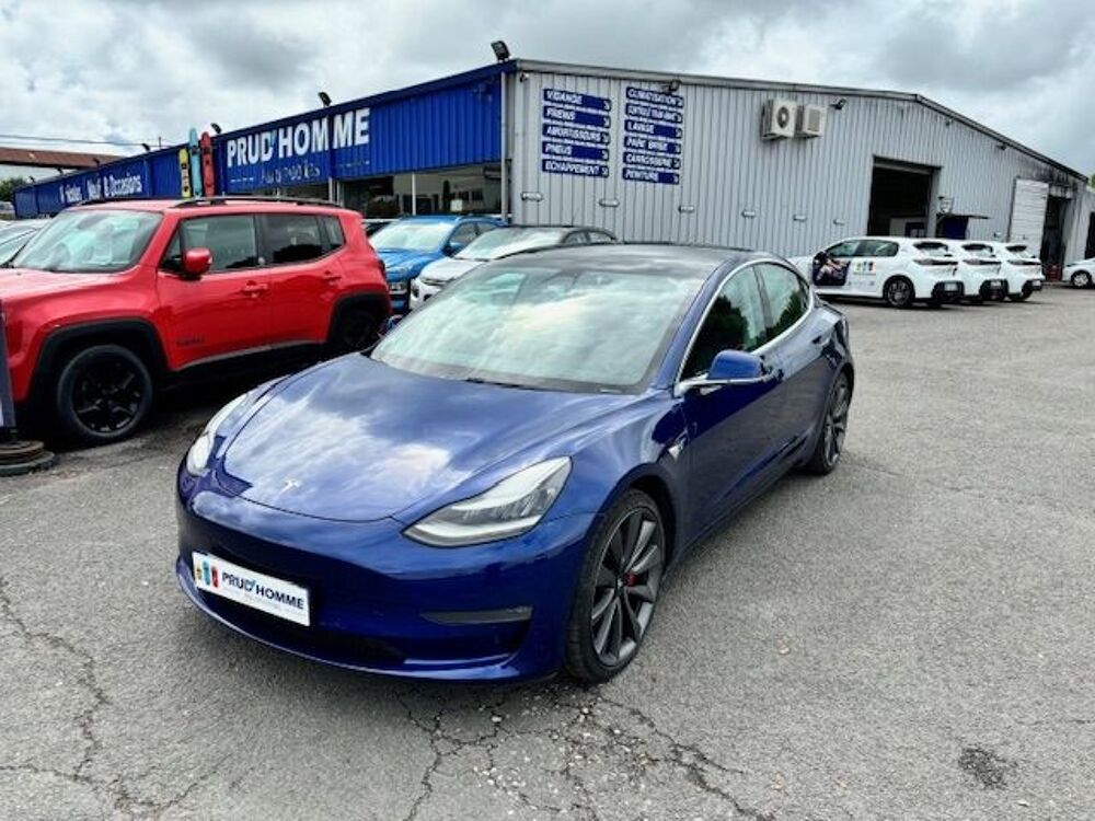 Model 3 PERFORMANCE PUP AWD UPGRADE 482CH 2020 occasion 16400 Puymoyen