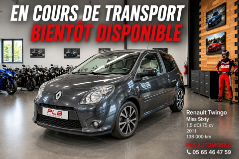 Renault Twingo II 1.5 DCI 75CH MISS SIXTY 2011 occasion RODEZ 12000