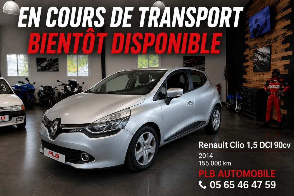 Clio IV 1.5 DCI 90CH BUSINESS 2014 occasion 12000 RODEZ