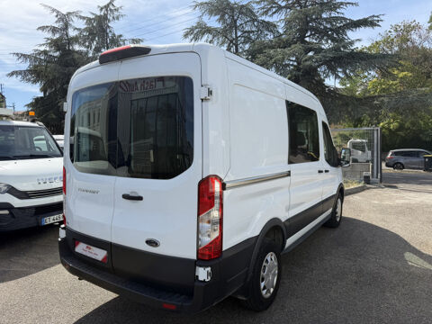 Transit L2H2 2.0 ECOBLUE 130CH CABINE APPROFONDIE PX 18250&curren; HT 2019 occasion 42000 Saint-&Eacute;tienne