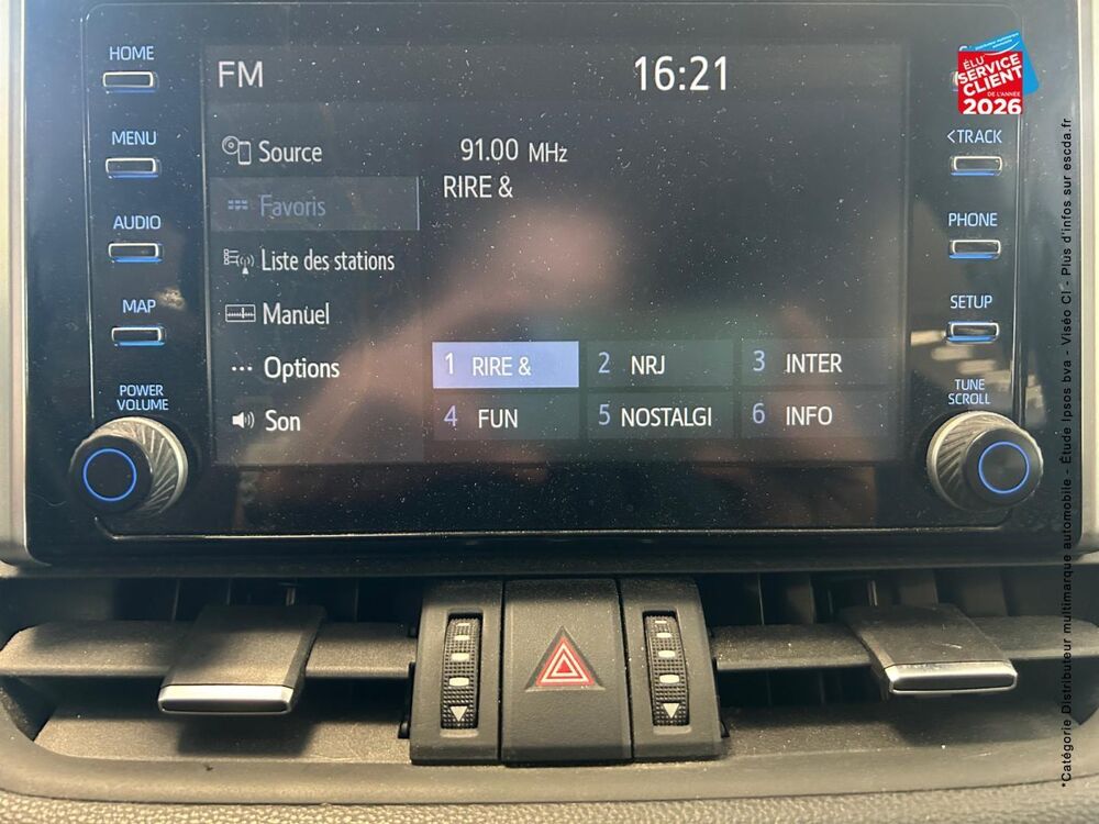 RAV 4 Hybride 218ch Dynamic 2WD MY21 2021 occasion 25000 Besan&ccedil;on