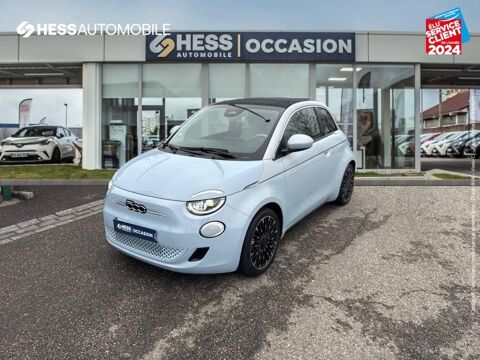 Fiat 500 e 118ch La Prima Sieges cuir GPS 2021 occasion Haguenau 67500