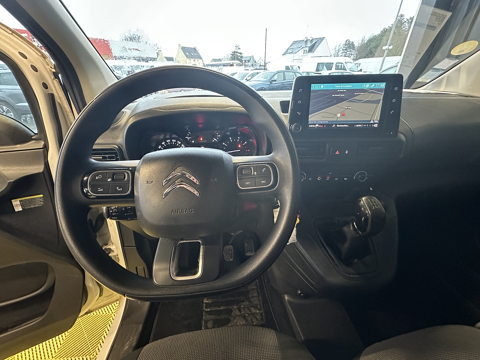 Berlingo M 1000KG BLUEHDI 100 S&S WORKER BMV5 2019 occasion 56530 Qu&eacute;ven