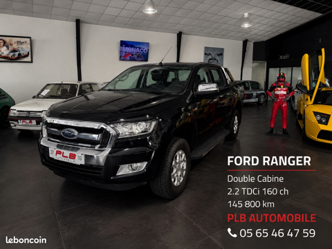 Ford Ranger 2.2 TDCI 160CH DOUBLE CABINE LIMITED 2017 occasion RODEZ 12000