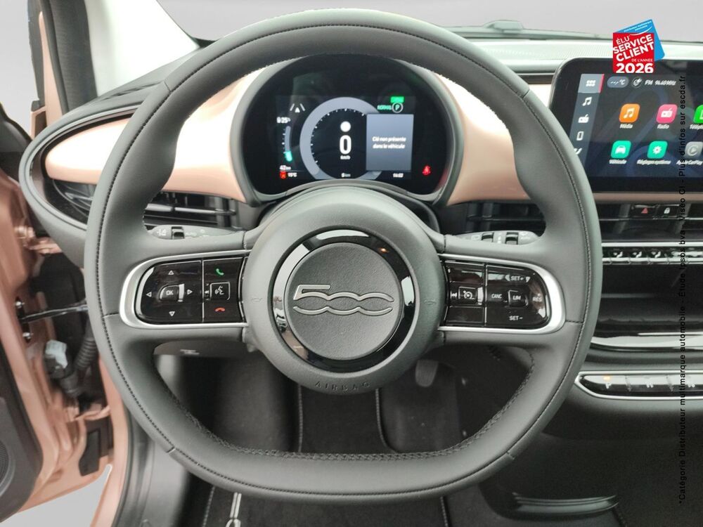 500 e 95ch 23,8kWh Ic&ocirc;ne 2026 occasion 90000 Belfort