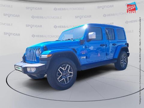 Jeep Wrangler 2.0 T 380ch 4xe Overland Command-Trac MY23 Touvrant Sieges c 2023 occasion Colmar 68000