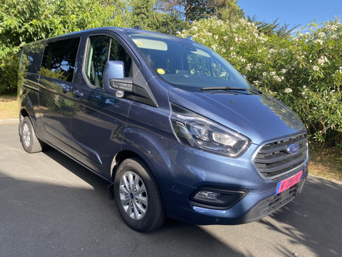 Ford Transit 320 L2H1 2.0 ECOBLUE 170CV CABINE APPROFONDIE LIMITED BVA8 2023 occasion Pont-l'Abb&eacute; 29120