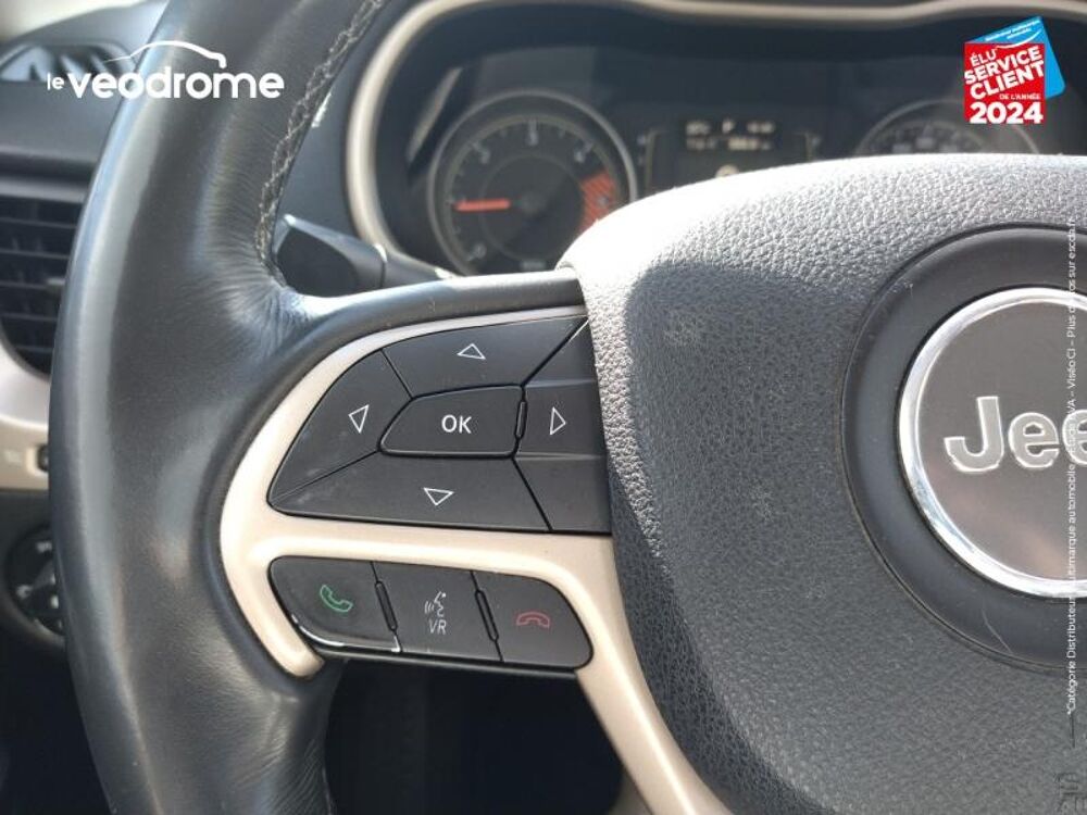 Cherokee 2.0 MultiJet 170ch Longitude Active Drive I BVA S/S Radar AR 2014 occasion 25770 Franois