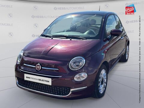 Fiat 500 1.2 8v 69ch S&S Lounge 114g Dualogic 2019 occasion Sausheim 68390