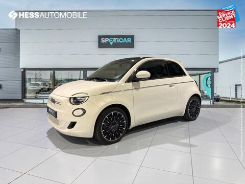 Fiat 500 e 118ch Icône Plus (step1) 2021 Tpano GPS 2022 occasion Franois 25770