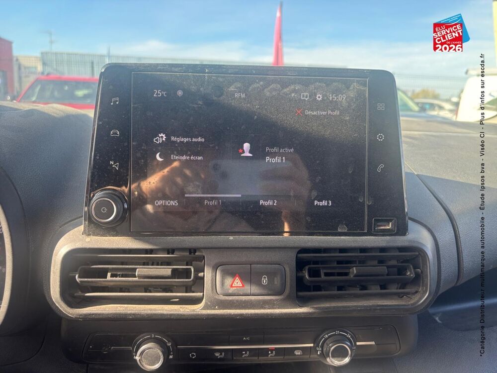 Combo VU M 950kg BlueHDi 100ch S&S Flexcargo Pack Business Connect 2021 occasion 21000 Dijon