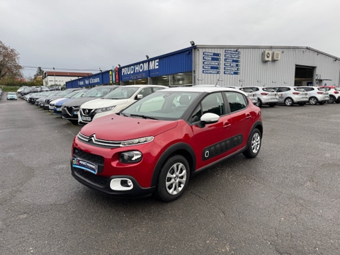 Citroën C3 PURETECH 82CH FEEL DISTRIBUTION NEUVE 2017 occasion Puymoyen 16400