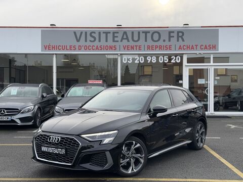 Audi A3 35 TFSI 150CH MILD HYBRID S LINE S TRONIC 7 VITRAGE PRIVACY 2022 occasion La Madeleine 59110
