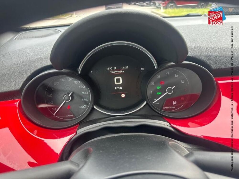 500 X 1.5 FireFly Turbo 130ch S/S Hybrid (RED) DCT7 2023 occasion 25770 Franois