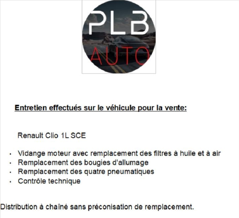 Clio V 65CH BUSINESS PLB AUTO 71 100 KM 2020 occasion 12000 RODEZ