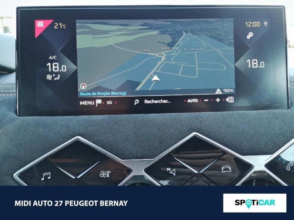 DS3 PureTech 130ch Performance Line + Automatique 7cv 2021 occasion 27300 Bernay