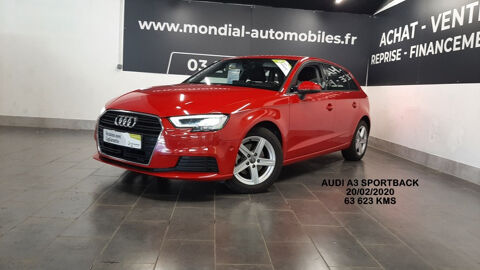 Audi A3 30 TFSI 131CH GNC COD BUSINESS LINE S TRONIC 7 EURO6D-T 2020 occasion Warcq 08000