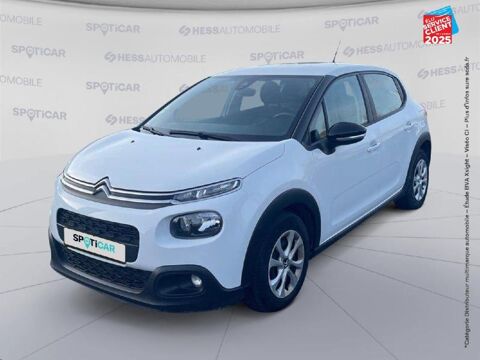 Citroën C3 1.6 BlueHDi 100ch S/S Feel Nav E6.d-TEMP Carplay 2019 occasion Reims 51100