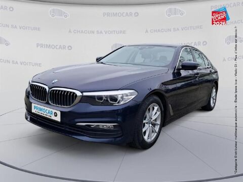 BMW S&eacute;rie 5 530iA xDrive 252ch Lounge Steptronic Sieges chauf/cuir GPS 2018 occasion Illange 57970