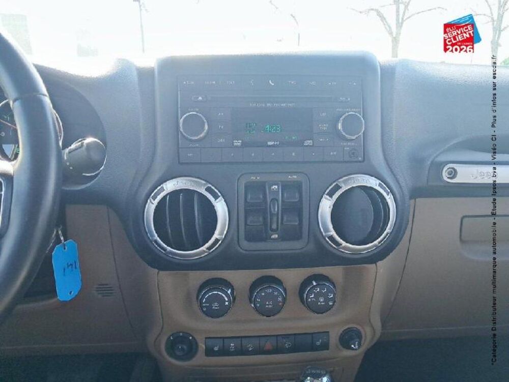 Wrangler 2.8 CRD 200CH FAP SAHARA BVA 2015 occasion 57970 Illange