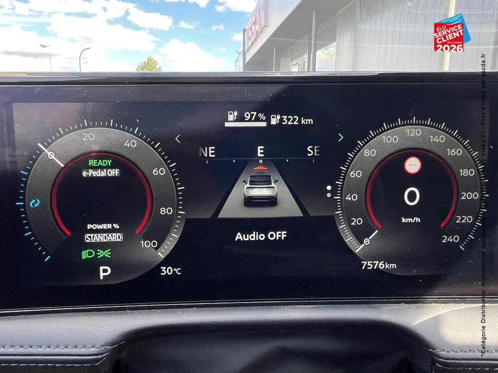 Ariya Electrique 218ch 63kWh Advance 2025 occasion 54520 Laxou